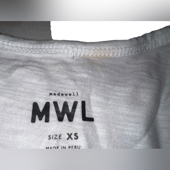 NWT Madewell MWL Long Racerback Tank - Picture 8 of 8